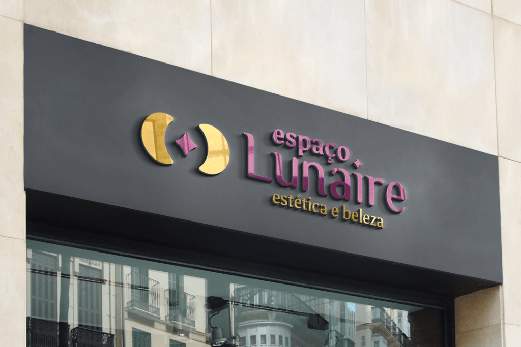 Exemplo de fachada para o Espaço Lunaire